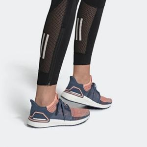 Addidas Ultraboost 19 "Glow Pink Tech Ink" G54013 size 7.5 almost new condition